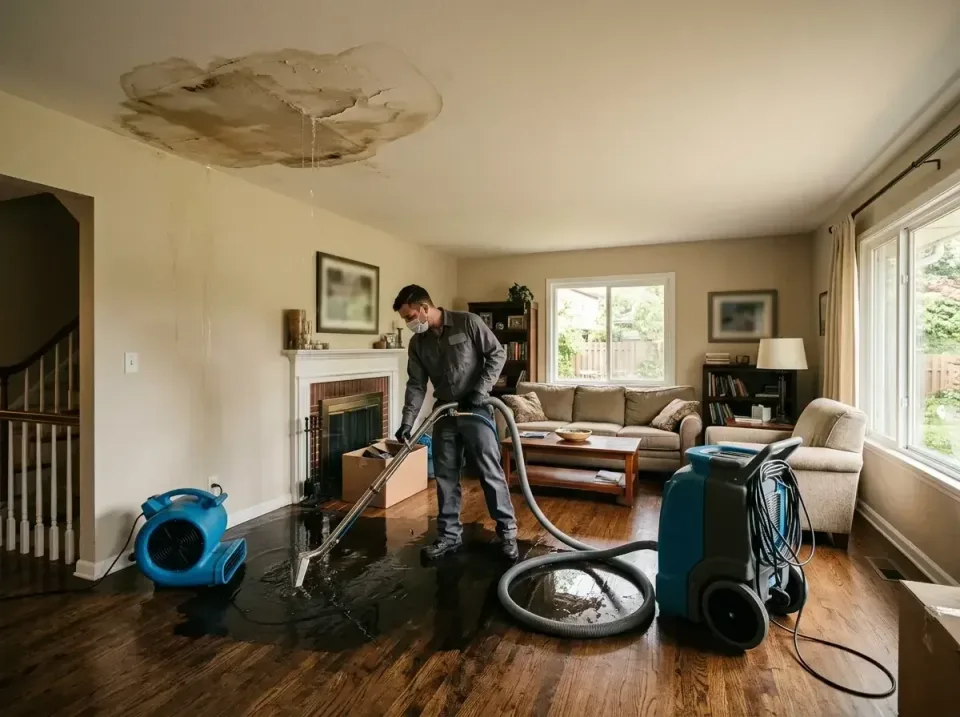 attic-pipe-burst-ceiling-drip-008 — frequently asked questions, Water Damage Restoration & Carpet Care in Bayou La Batre, AL